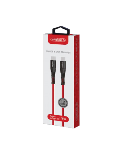 Intaleo Type-C to Type-C 1.2m Red  / CBRNYTT1