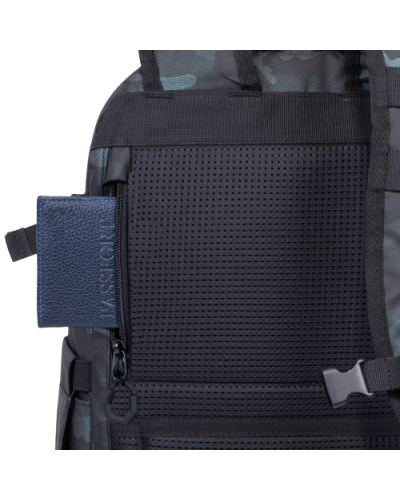 Bel çantası Rivacase 7631 Navy Camo 28L 15.6"