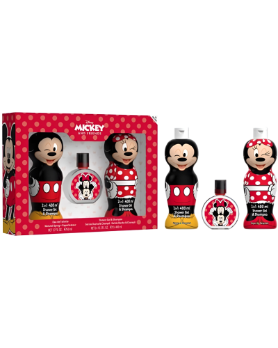 Uşaq üçün dəst Air-Val disney Mickie və Minnie 400 ml 50 ml 8411114092508