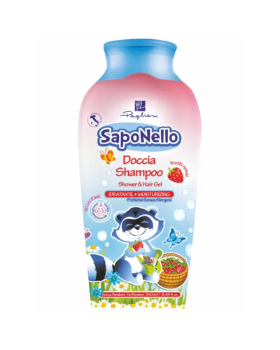 Uşaq üçün şampun-duş geli Felce Azzurra Saponello çiyələk 250 ml 8001280013461
