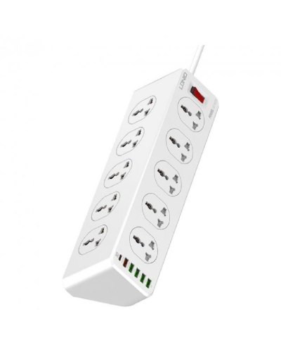 Power Strip LDNIO 30W/10USB/TYPE-C / SC10610
