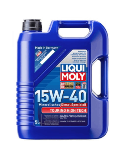 Mühərrik yağı Liqui Moly Touring High Tech Diesel 15W-40 Lm1073