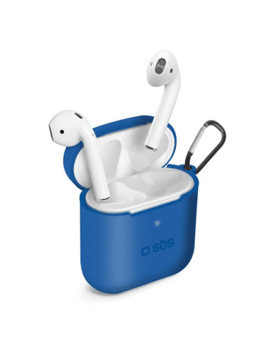 SBS Airpods 1/2 Case Blue/ TEAPCOVB
