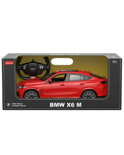 Oyuncaq avtomobil Rastar R/C 1:14 BMW X6 M 6930751321236