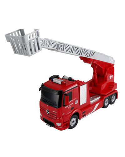 Oyuncaq avtomobil Rastar 1:24 Mercedes-Benz Antos Fire Engine & Rescue Car 2 in 1 6930751314887