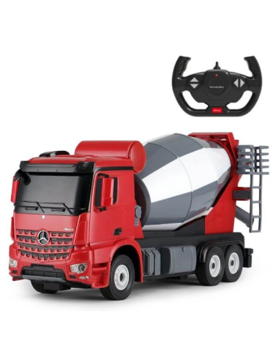 Oyuncaq avtomobil Rastar 1:24 Mercedes-Benz Arocs Transport Mixer 6930751315907