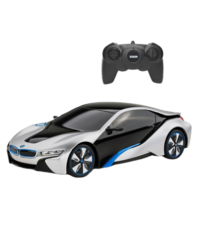 Oyuncaq avtomobil Rastar R/C 1:24 BMW I8 6930751307155