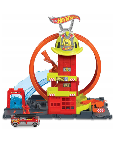 Hot Wheels HW City Fire Station HKX41 194735109661
