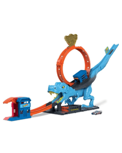 Oyun dəsti Hot Wheels HW City Trex Chomp Down HKX42 194735109678