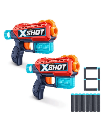 Zuru 2022-S001-X Shot Excel Double Kickback (8DART,6CANS) 193052040329