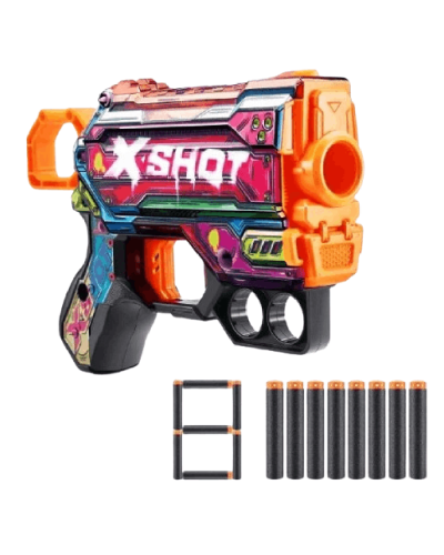 Zuru INT-S001-X-Shot Skins Menace (8 DART) 193052060327