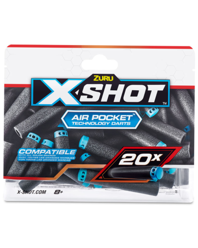 Zuru S001 X-Shot Excel 20PK Ehtiyat dartlar 193052047946