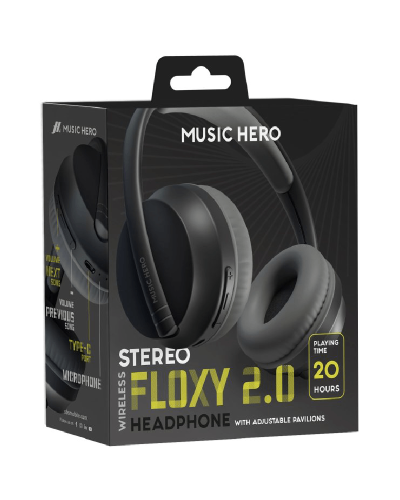 Qulaqlıq SBS Floxy 2.0 On Ear Black MHHEADFLICKBTK