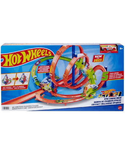 Oyun dəsti Hot Wheels Epic Crash Dash HNL97 194735144402