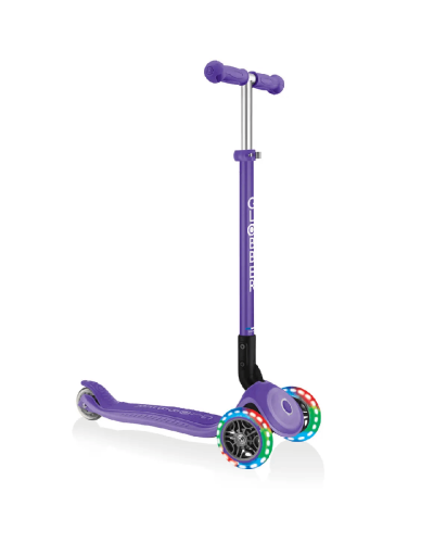 Skuter Globber Junior 4895224403715 (Qatlanan, işıqlı)