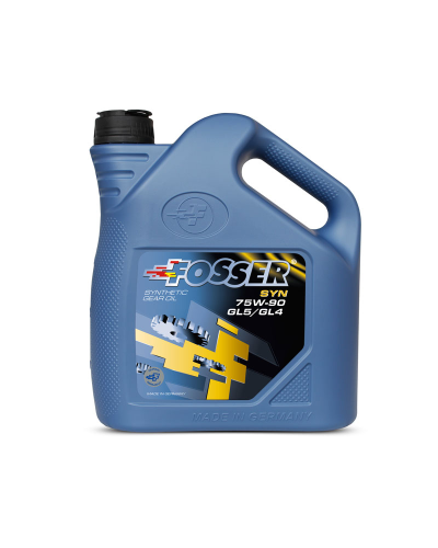 Sürətlər qutusu üçün yağ Fosser SYN 75W-90 GL-4 / GL-5 4 lt