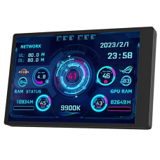 Gaming Porodo PC Health Monitor 3.5" Black PDX537