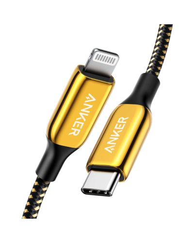 Anker Cable Powerline+ III USB-C to Lightning 1.8m Golden / A8843HB1