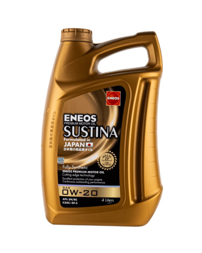 Mühərrik yağı Eneos Sustina 0W-20 A 4L