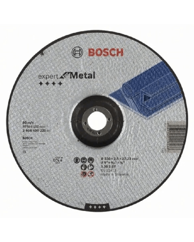 Kəsmə disk Bosch Expert Metal 230mm (2608600225)