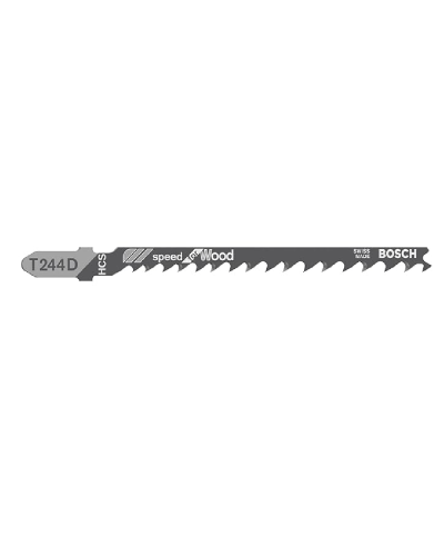 Lobzik üçün ülgüc Bosch T244D Wood / 5 pcs