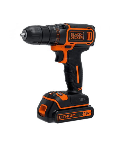 Drel-şurup bağlayan Black&Decker BDCDC18KB-QW Case (2X1.5)