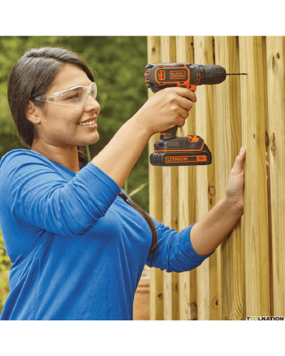 Drel-şurup bağlayan Black&Decker BDCDC18KB-QW Case (2X1.5)