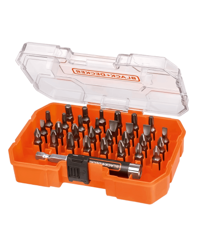 Başlıq dəsti Black&Decker A7228-XJ / 31pcs