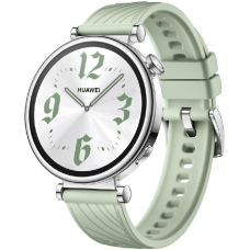 HUAWEI Watch GT 4 41 mm Aurora-B19FG Silver W\Green Fluoroelastomer 55020CER