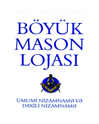 Kitab "Böyük mason lojası"