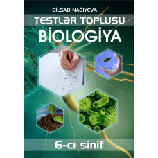 Kitab "Biologiya testlər 6-cı sinif"