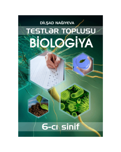 Kitab "Biologiya testlər 6-cı sinif"