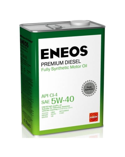 Mühərrik yağı Eneos Premium Diesel 5W-40 4L