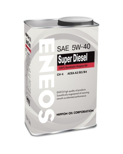 Mühərrik yağı Eneos Super Diesel 5W40 (Sintetik) 1L