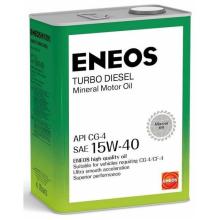 Mühərrik yağı Eneos Turbo Diesel 15W-40 4L