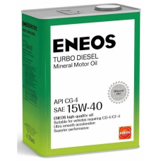 Mühərrik yağı Eneos Turbo Diesel 15W-40 4L