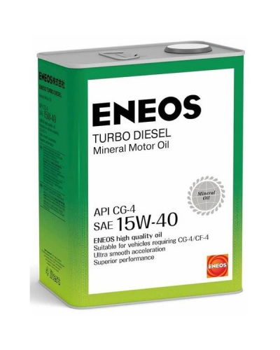 Mühərrik yağı Eneos Turbo Diesel 15W-40 4L