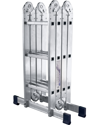 Nərdivan Alumet 4x3 4 qatlanan aluminium transformer  63x25 (TL4033)