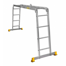 Nərdivan Alumet 4x4 4 qatlanan aluminium  60,9x25 (T444)