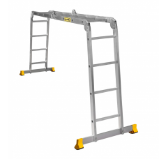 Nərdivan Alumet 4x4 4 qatlanan aluminium  60,9x25 (T444)