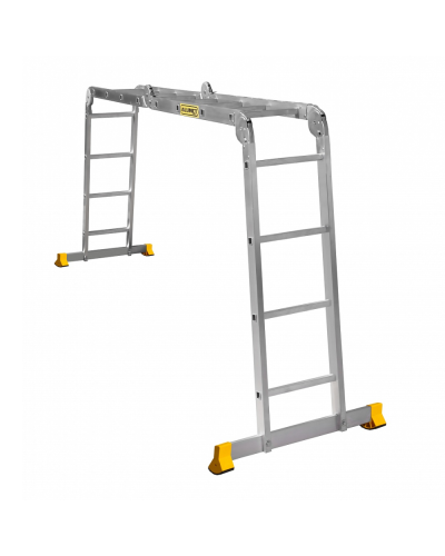 Nərdivan Alumet 4x4 4 qatlanan aluminium  60,9x25 (T444)