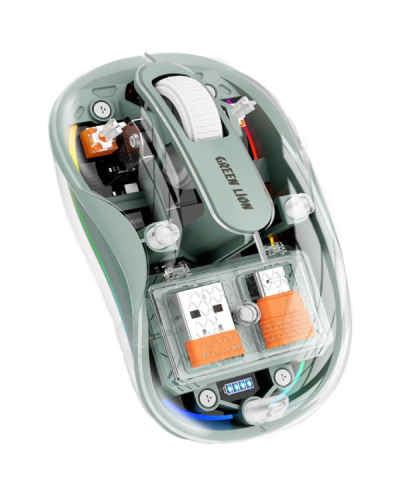 Mouse Green Lion Transparent Turtle Green GNTUMS2MSEGN