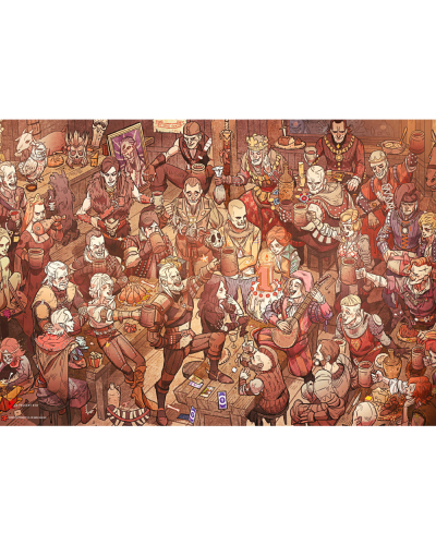 Pazl Good Loot Witcher birthday 1000 PCS 5908305233565