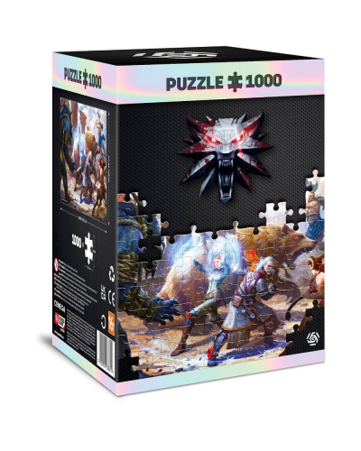 Pazl Good Loot Witcher Geralt Triss in Battle 1000 PCS 5908305233619