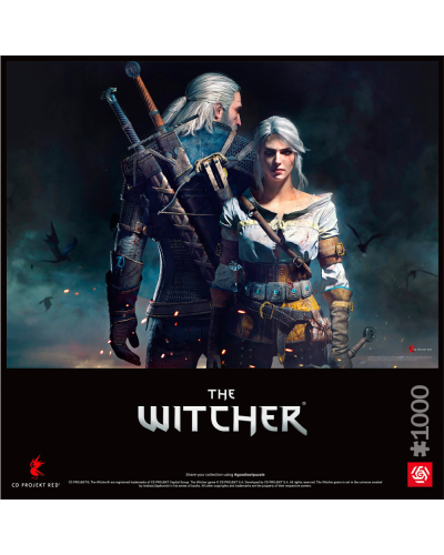 Pazl Good Loot Witcher Geralt Ciri 1000 PCS 5908305236023