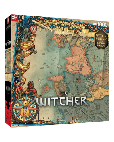 Pazl Good Loot Witcher 3 Northern Kingdoms 1000 PCS 5908305242994