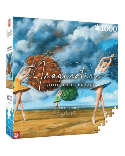 Pazl Good Loot Imagination Rafal Olbinski the Shape of Color Green 1000 5908305243717