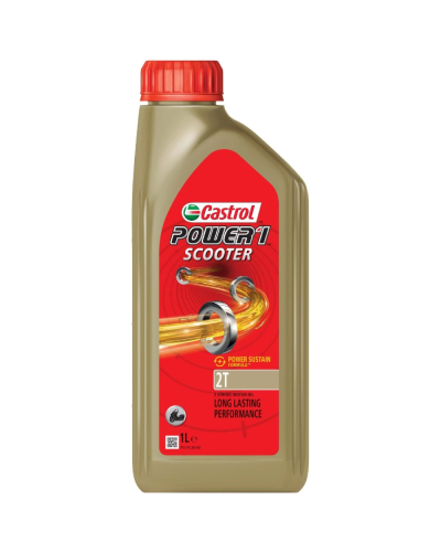 Mühərrik yağı Castrol Pover1 scooter 10W40 1 lt