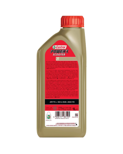 Mühərrik yağı Castrol Pover1 scooter 10W40 1 lt