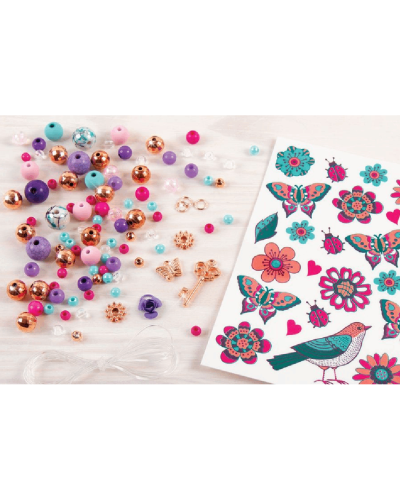 Make It Real Bedazzled! Charm Bracelets Blooming Creativity 1202MR 695929012021